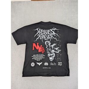 Darc Sport NY Wolves Forever Premium Shirt Mens Medium Black Graphic Limited New
